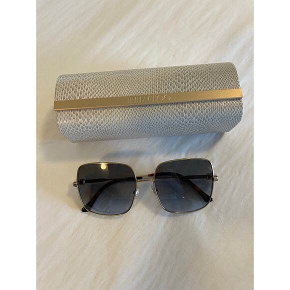 Jimmy Choo Kori Sunglasses 58-16-145 with Case NWT